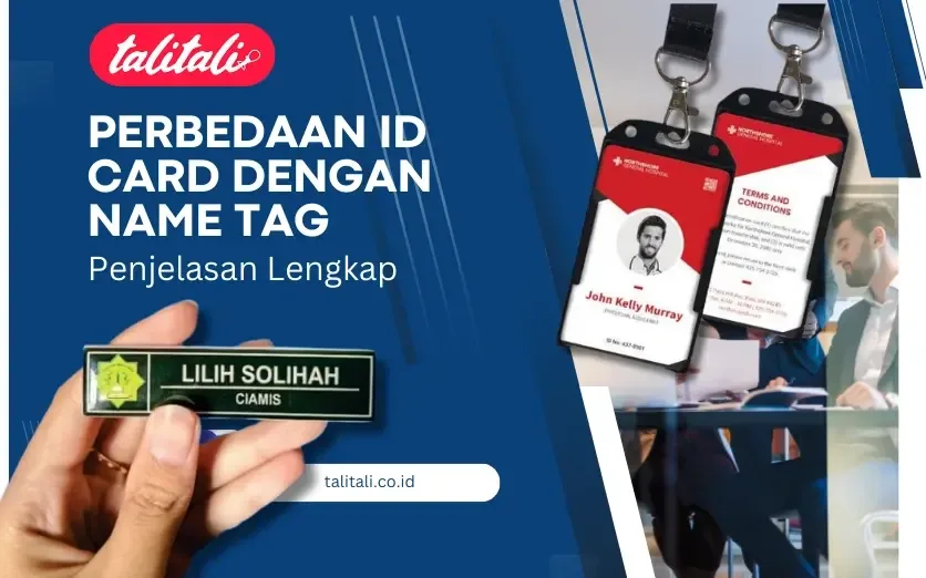 Perbedaan ID Card Dengan Name Tag Terbaru
