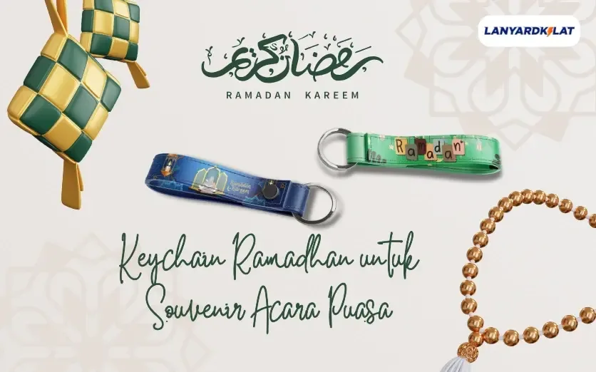 Keychain Ramadhan (Special Edition) untuk Souvenir Acara Puasa