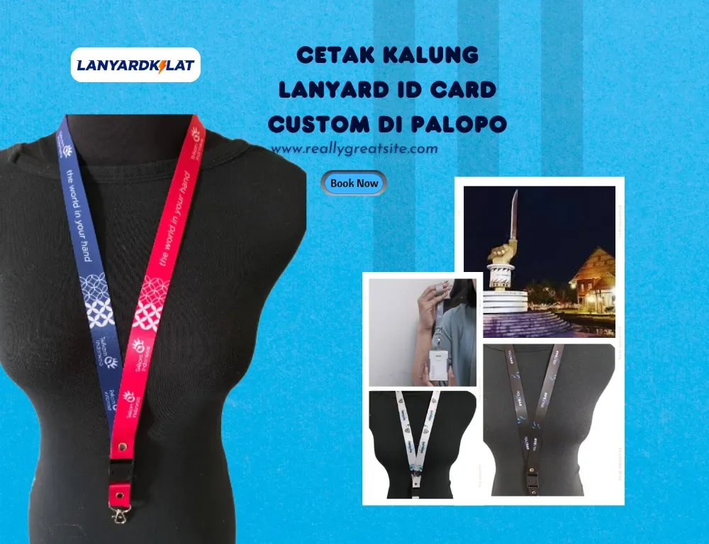 Vendor Cetak Kalung Lanyard ID Card Custom di Palopo Sulsel