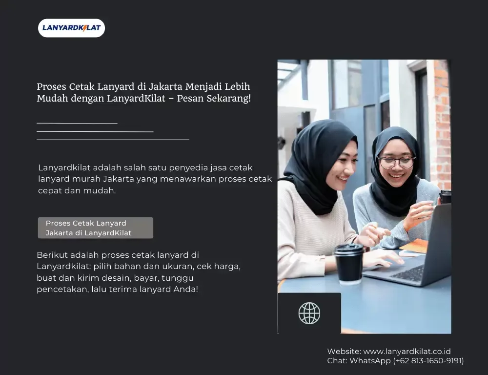 Vendor Cetak Lanyard Jakarta Bisa Cetak 10.000 Pcs Warna Akurat