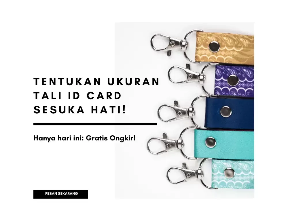 Berapa Panjang Tali ID Card yang Ideal? Tentukan di Sini!