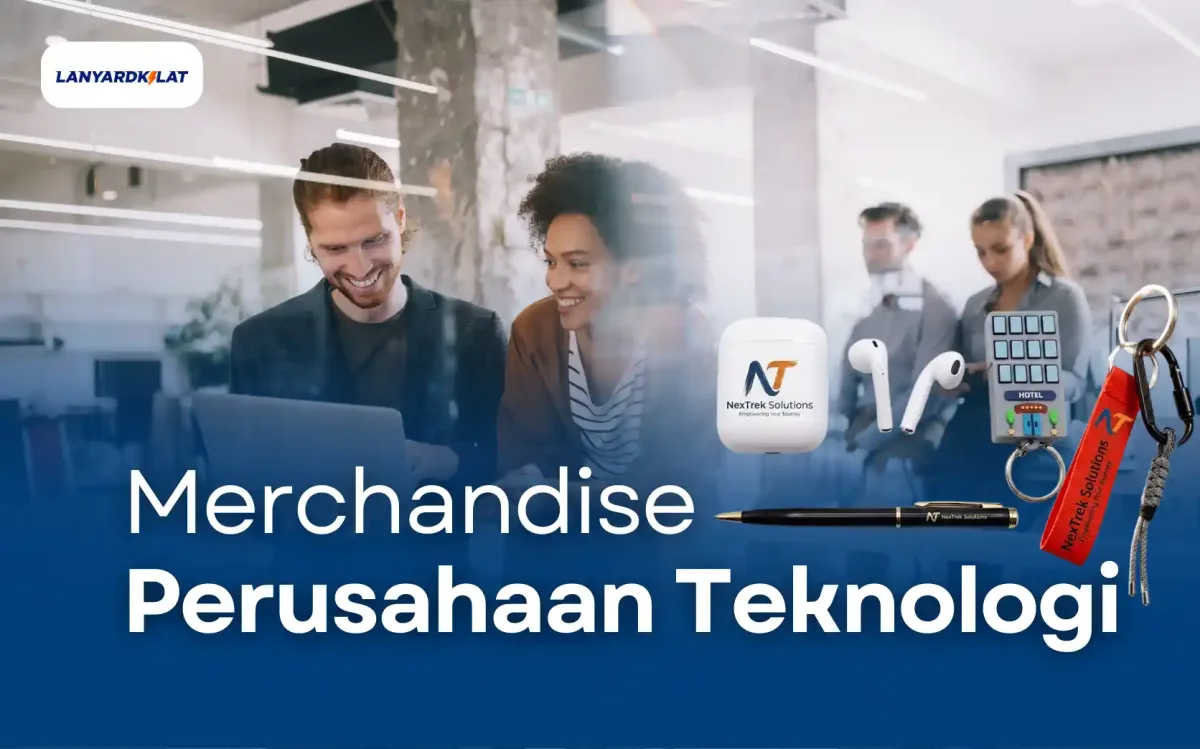 10 Merchandise Perusahaan Teknologi untuk Branding dan Event