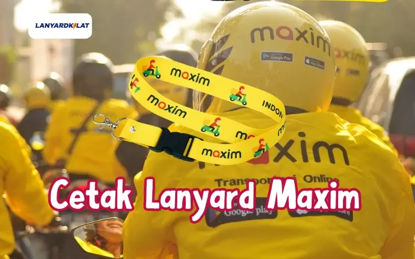 Lanyard Maxim: Atribut Resmi untuk Mendukung Operasional Perusahaan