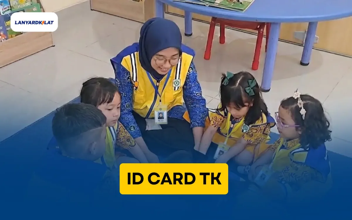 Cetak ID Card TK Custom untuk Identitas Siswa Taman Kanak-Kanak