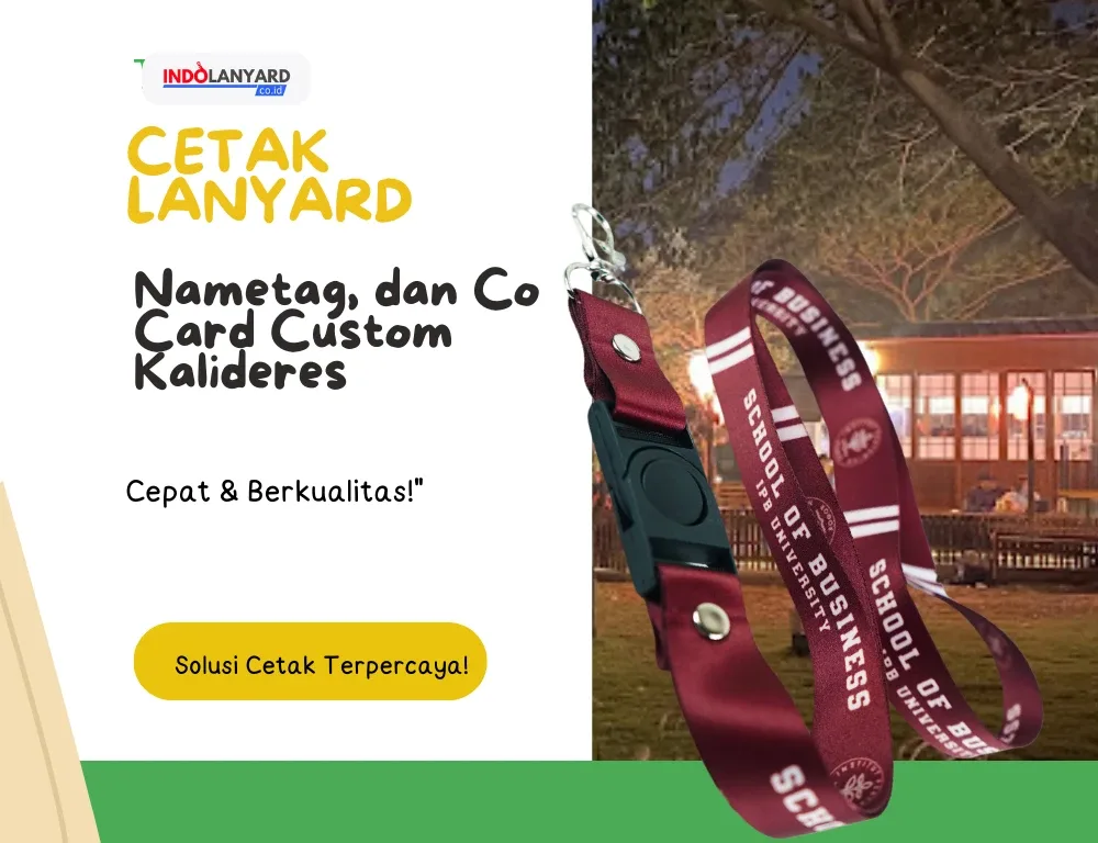 Inilah Vendor Cetak Lanyard Custom Kalideres Terbaik No. 1