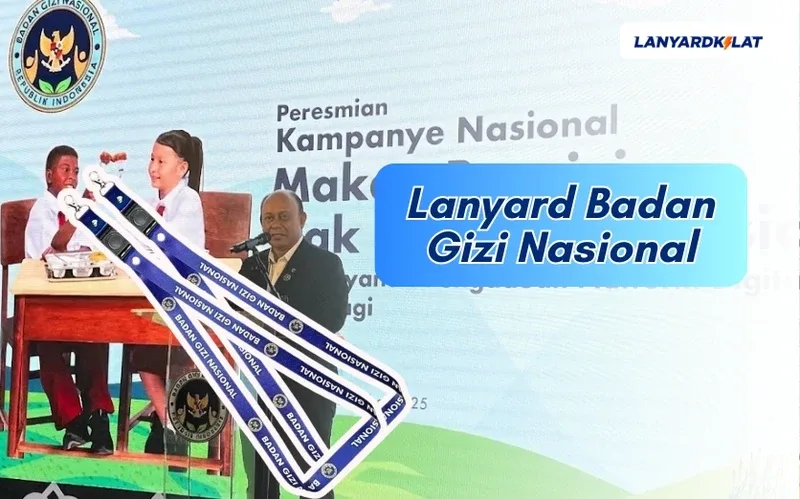 Lanyard BGN Berkualitas untuk Sistem Identitas Program Nasional