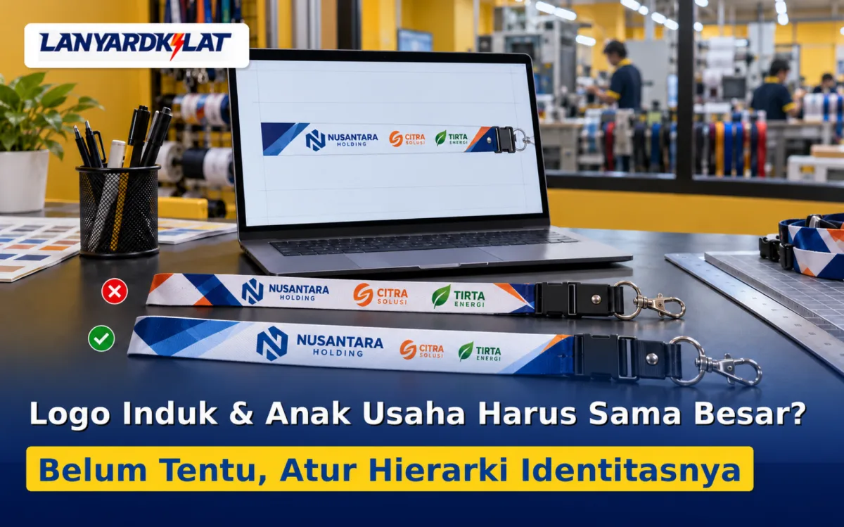 Logo Anak Perusahaan pada Lanyard Induk, Bagaimana Menjaga Identitas Tetap Seimbang?