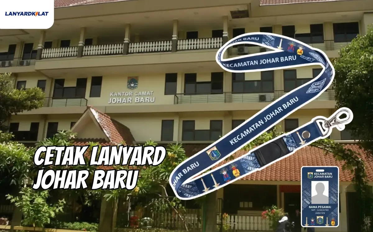 Cetak Lanyard Johar Baru, Harga Pabrik Hemat untuk Komunitas & Instansi