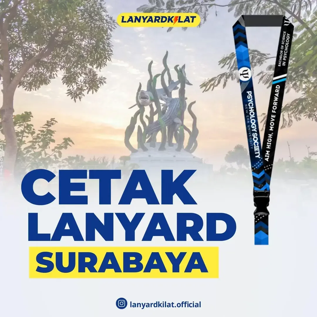 Cetak Lanyard untuk Kebutuhan Event Surabaya, Dilayani oleh Pabrik Terpercaya