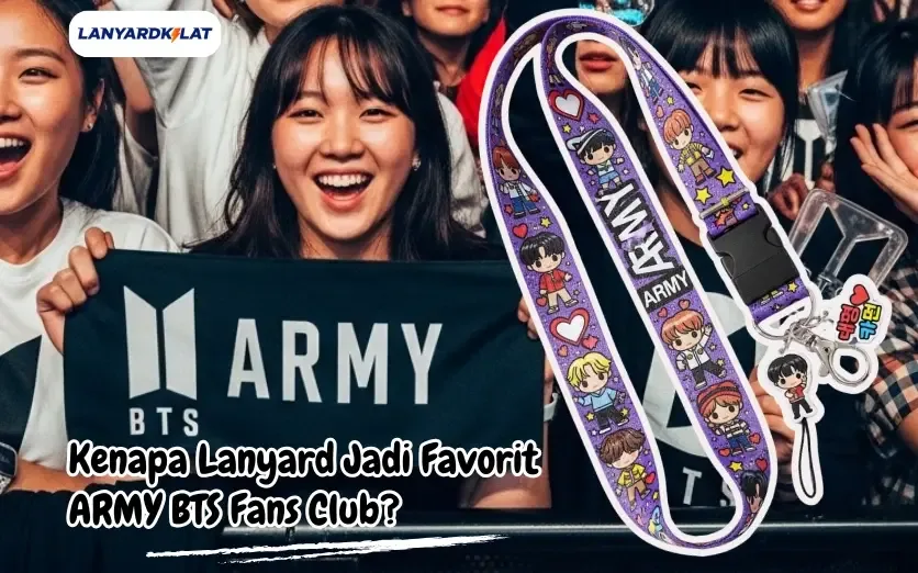 Kenapa Lanyard Jadi Favorit ARMY BTS Fans Club?