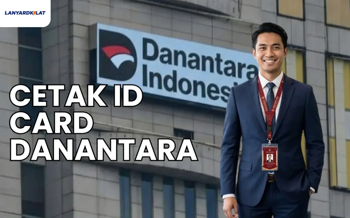 Cetak ID Card Danantara (PVC Premium) Free Desain Custom