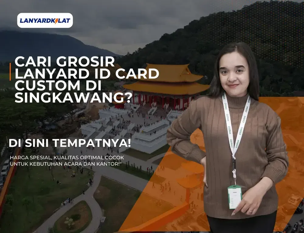 Ini Vendor Kalung Lanyard ID Card Custom di Singkawang