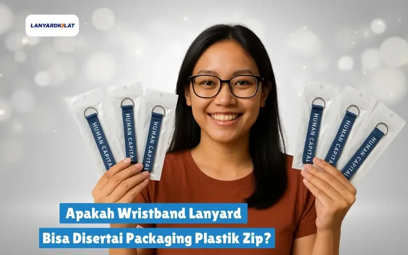 Kenapa Banyak yang Minta Packaging Zip untuk Wristband Lanyard?