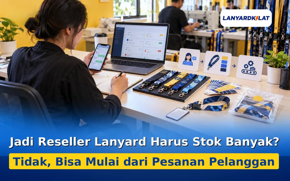 Reseller LanyardKilat Tanpa Stok Besar dan Harga Bertingkat