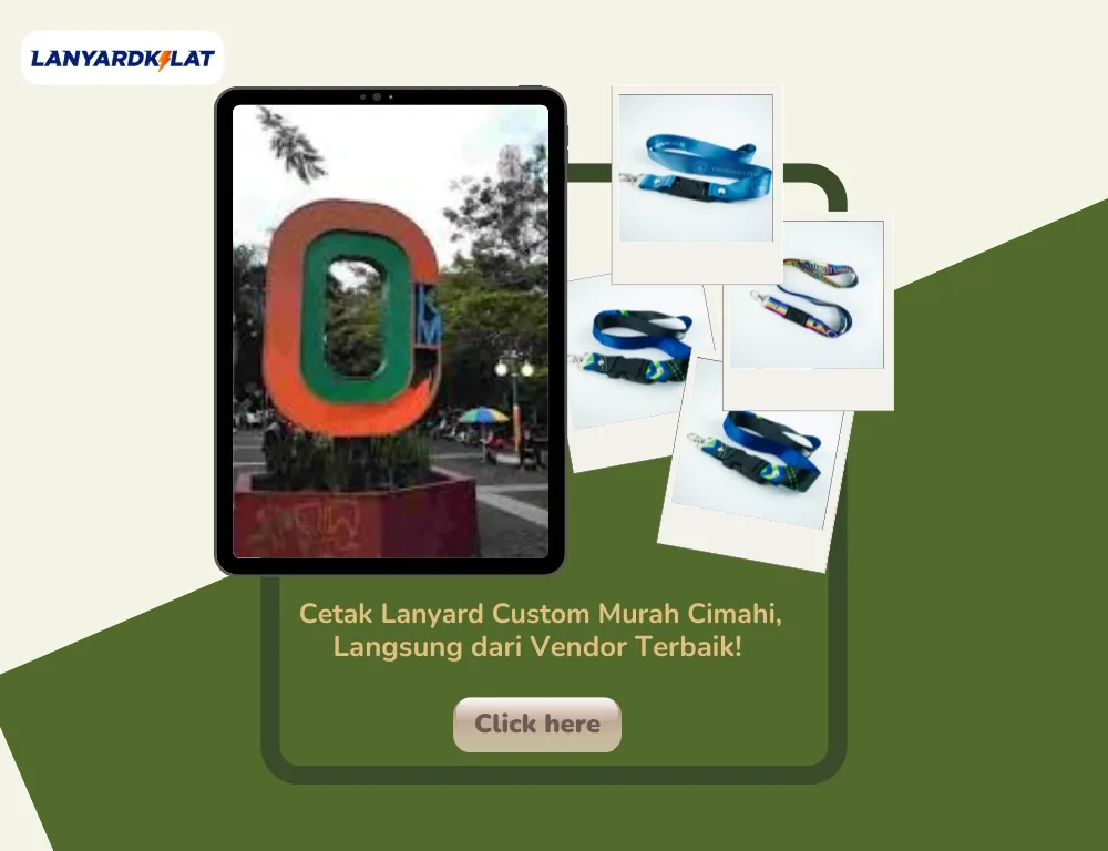 Jasa Cetak Lanyard ID Card Custom di Cimahi High Quality