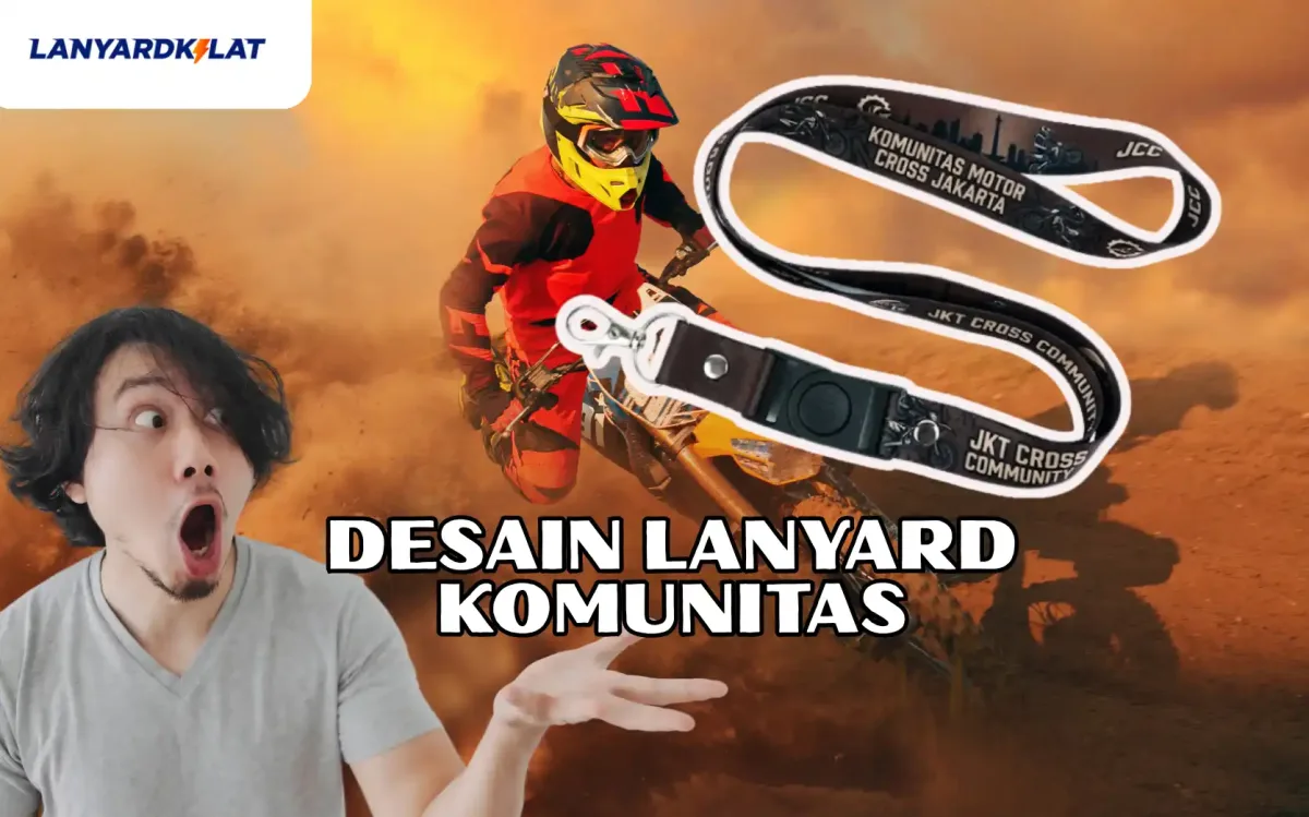 Desain Lanyard Komunitas yang Menarik dan Profesional untuk Berbagai Kebutuhan