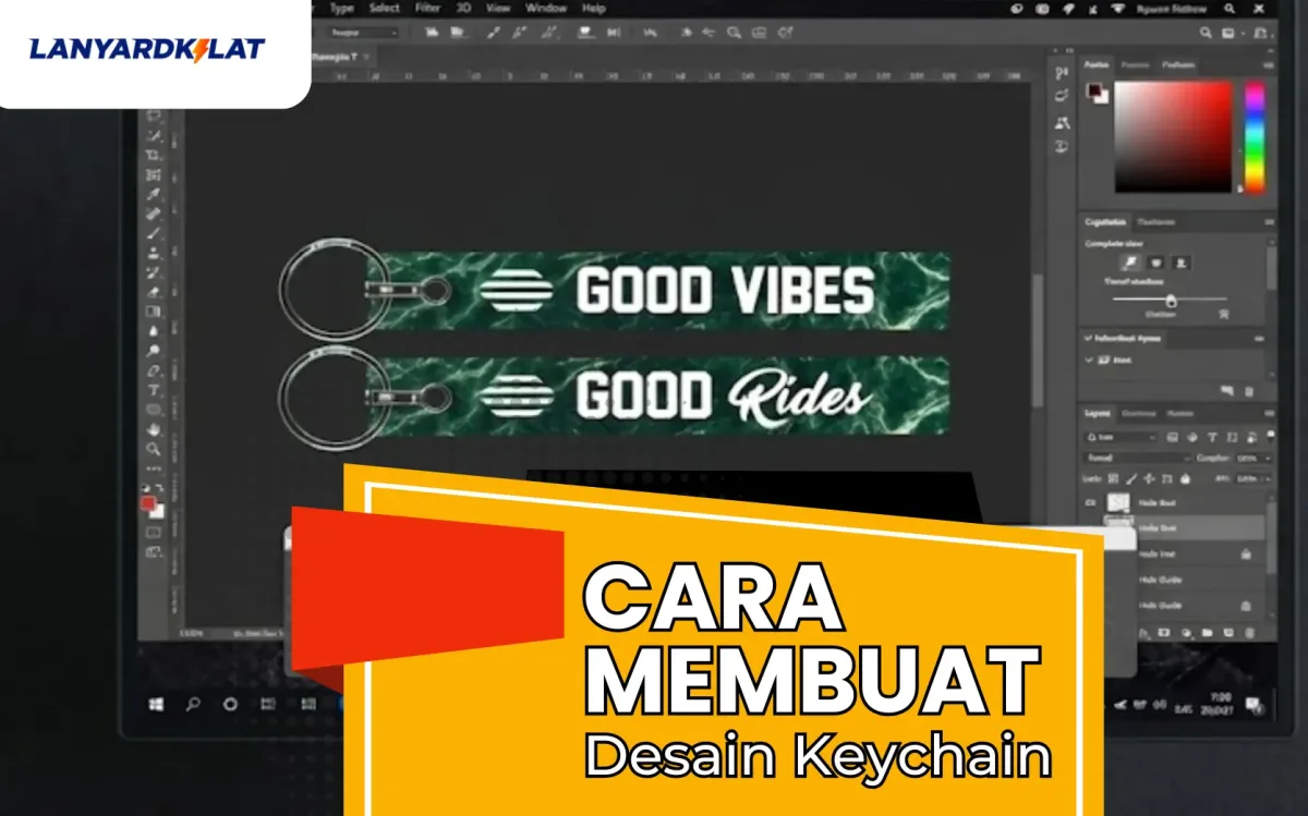 10 Cara Membuat Desain Keychain agar Hasil Lebih Menarik dan Siap Produksi