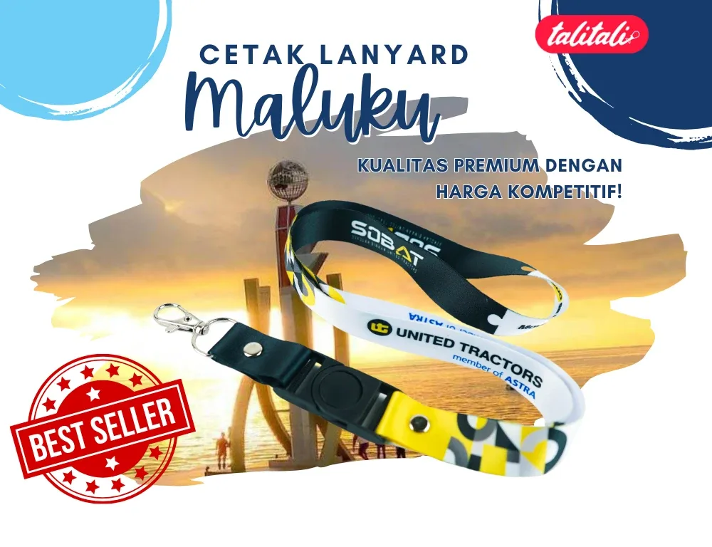 Vendor Cetak Lanyard, Nametag, dan Co Card di Maluku 7 Ribu