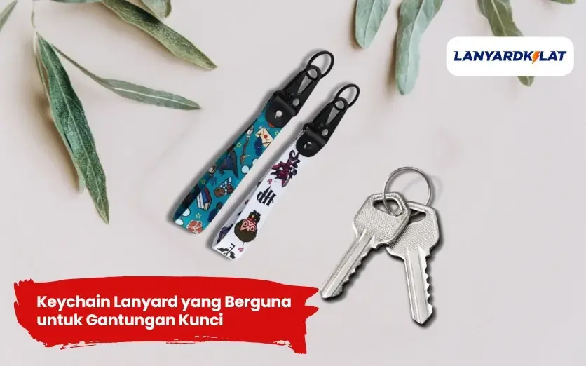 Keychain Lanyard yang Berguna untuk Gantungan Kunci