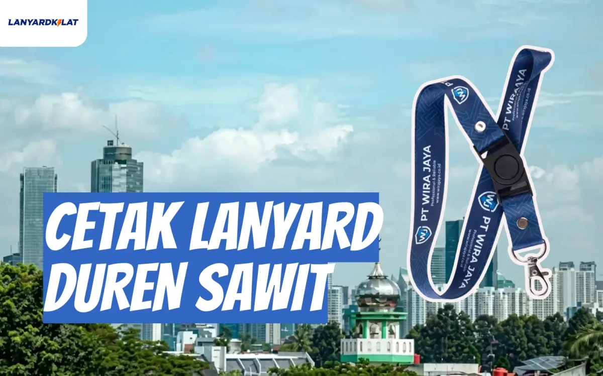 Cetak Lanyard Duren Sawit Andalan Branding Cafe BKT dan Kampus Ternama