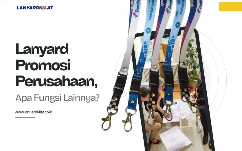 Tali Lanyard Promosi 2 CM ( Cetak Custom dan Murah! )