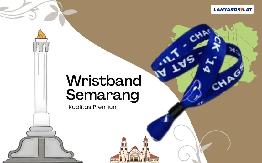 Wristband Semarang Kualitas Premium, Pengiriman Cepat Sampai