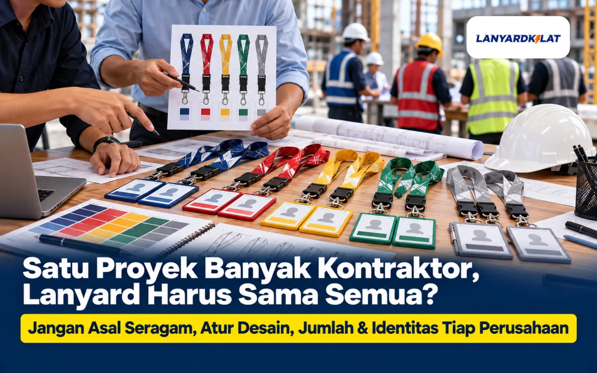 Pengadaan Lanyard untuk Proyek Konstruksi dengan Banyak Kontraktor dan Subkontraktor