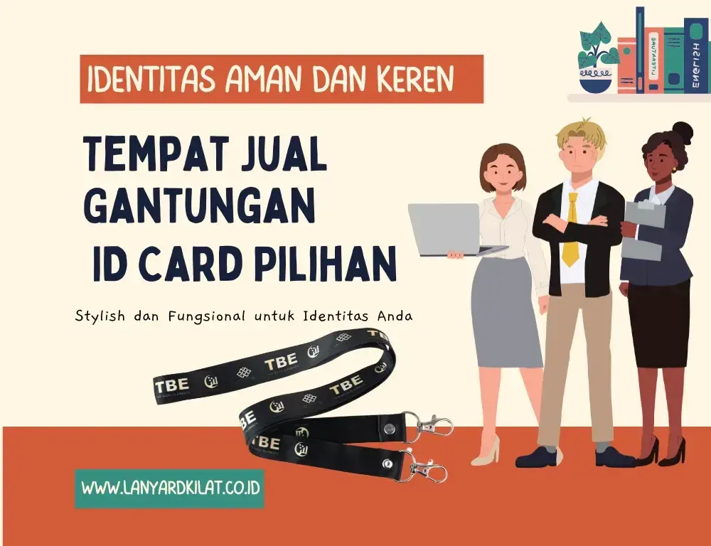 Tempat Print Gantungan ID Card untuk Identitas Anda