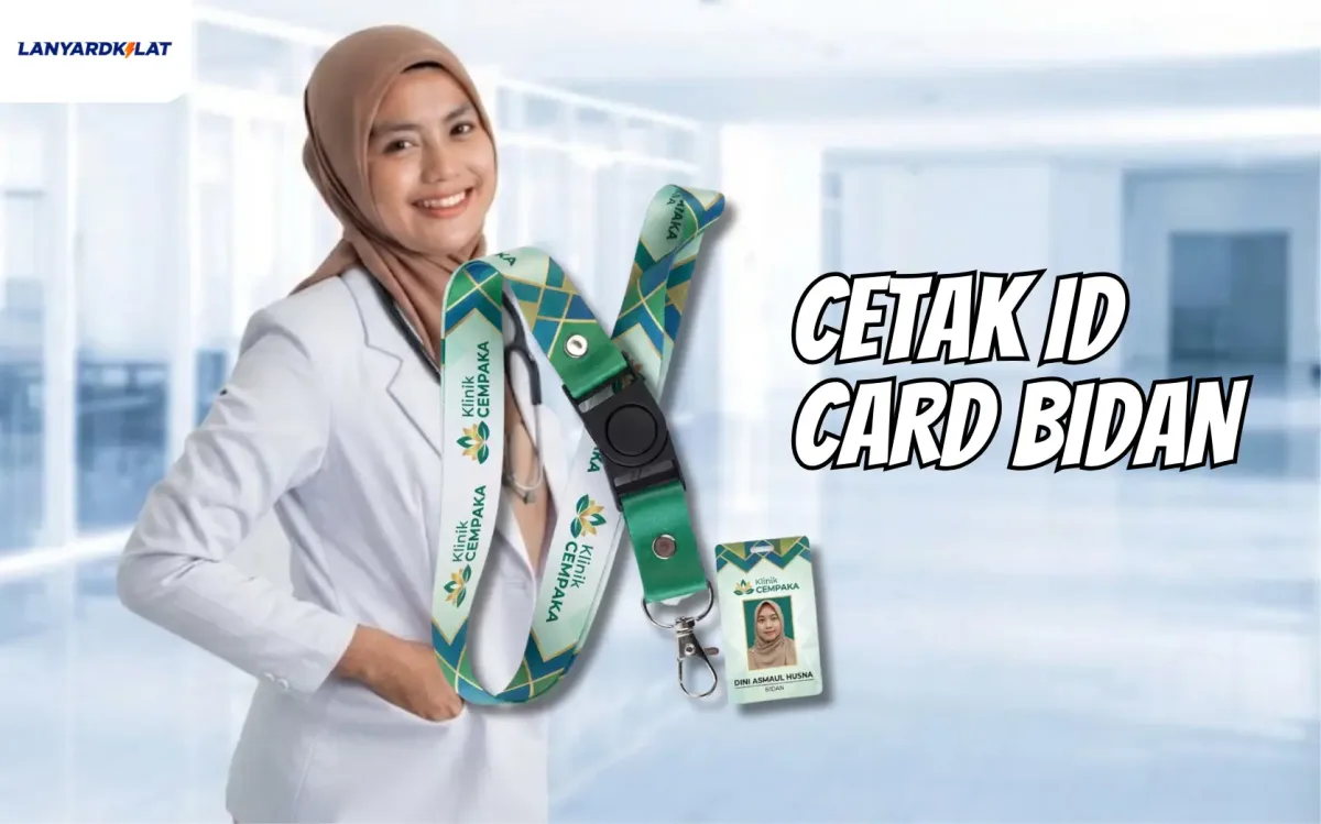 ID Card Bidan Custom Profesional untuk Klinik, Praktik Mandiri, dan Rumah Sakit