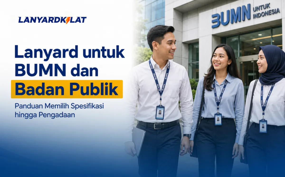 Lanyard untuk BUMN dan Badan Publik, Panduan Memilih Spesifikasi hingga Pengadaan