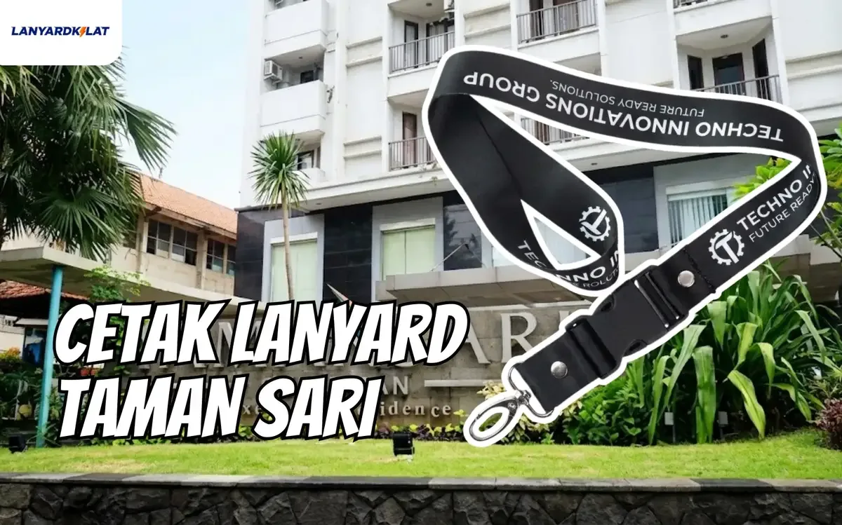 Cetak Lanyard Taman Sari Harga Pabrik Bebas Perantara, Print Custom Cepat