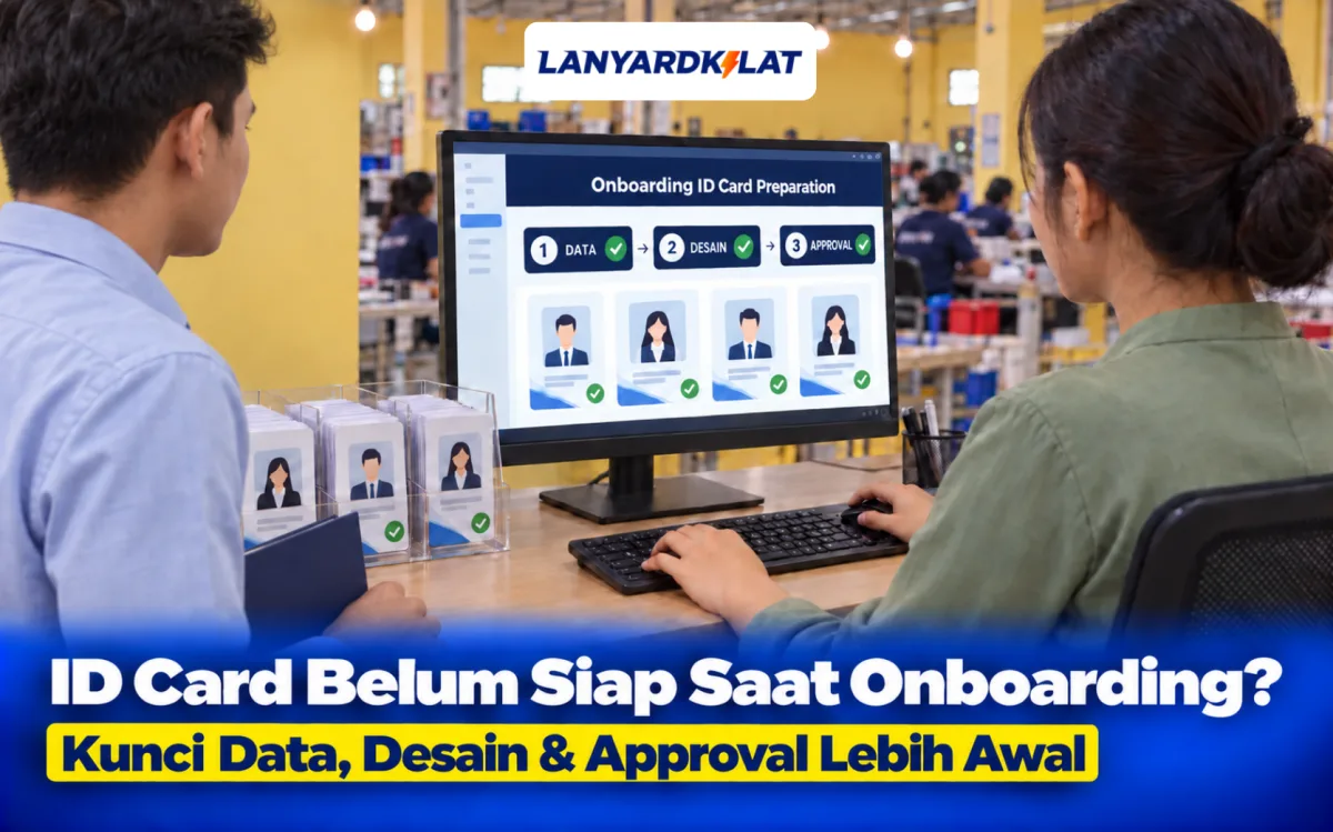 Checklist Pengadaan ID Card Karyawan Baru: Data Apa yang Harus Disiapkan HR?