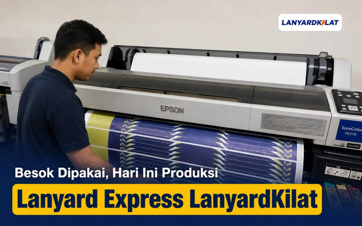 Cetak Lanyard Ekspres Depok untuk Kebutuhan Besok Pagi