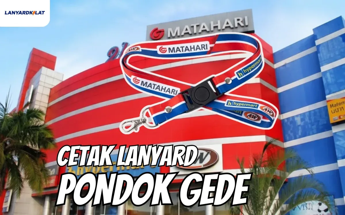 Cetak Lanyard Pondok Gede Custom Berkualitas untuk Kebutuhan Event dan Perusahaan