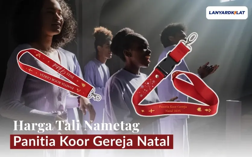 Harga Tali Nametag Panitia Koor Gereja Natal Pasti FREE Ongkir