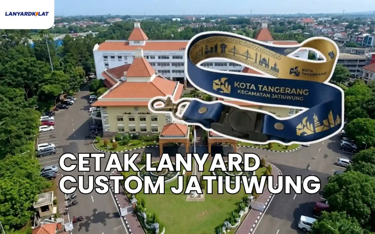 Cetak Lanyard Custom Profesional untuk Bisnis dan Event Organizer di Jatiuwung
