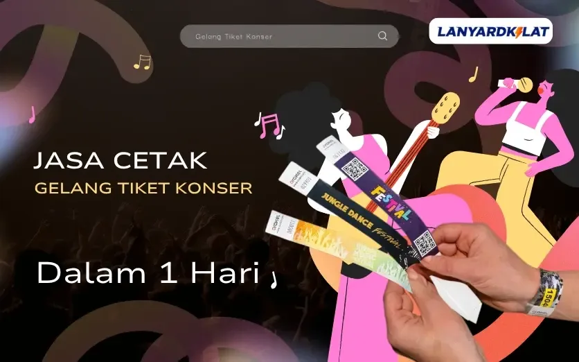 Jenis Tiket Konser NDX AKA Beserta Tempat Cetaknya