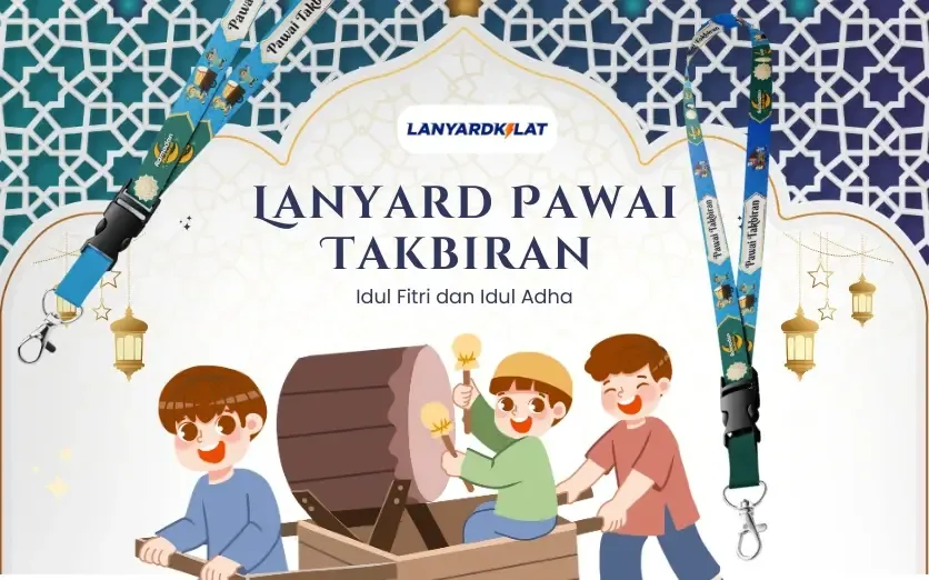 Tali Lanyard Pawai Takbiran (Idul Fitri dan Idul Adha)