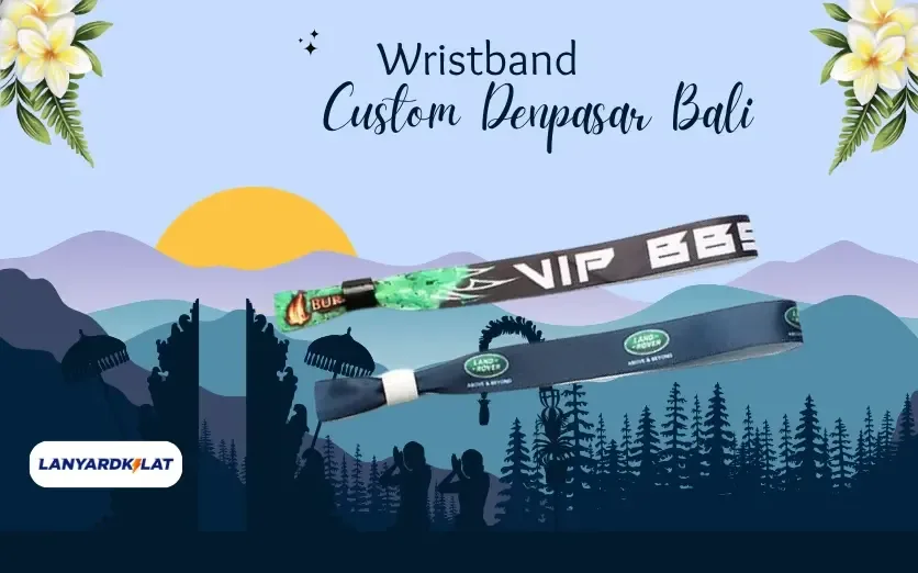 Cetak Wristband Denpasar Bali, Percetakan Super Cepat