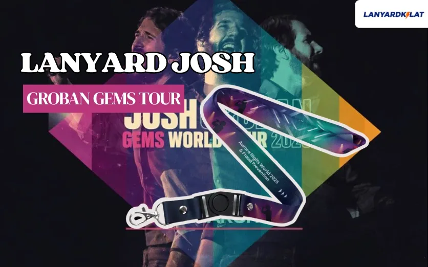 Lanyard Josh Groban GEMS Tour untuk Panitia dan Kru
