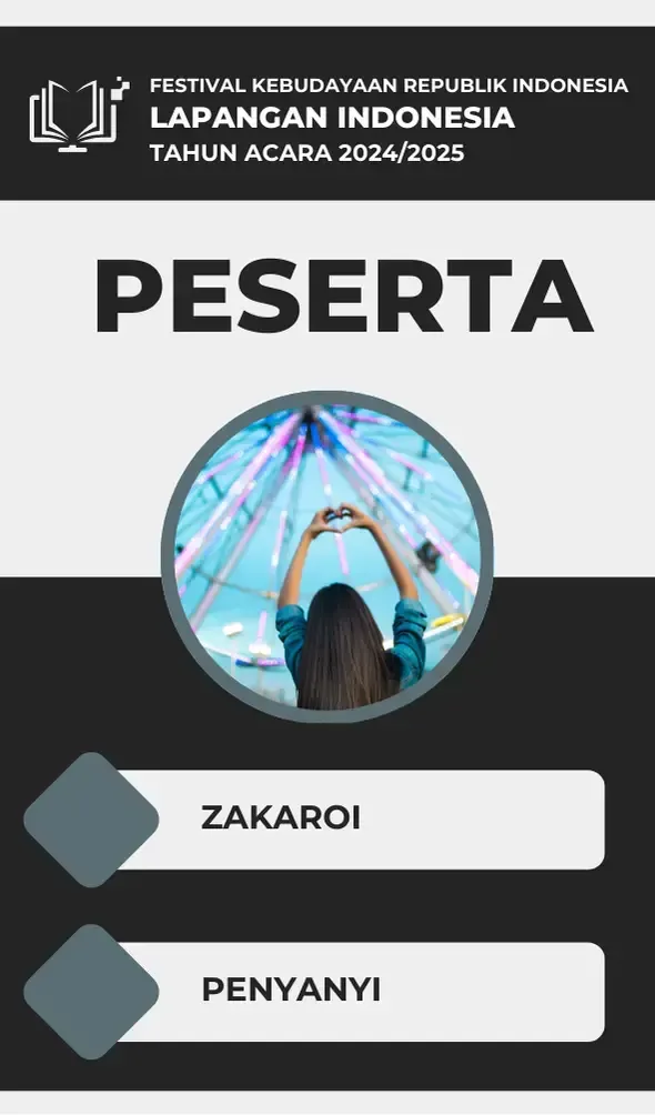 13 Contoh ID Card Peserta dengan Berbagai Keperluan