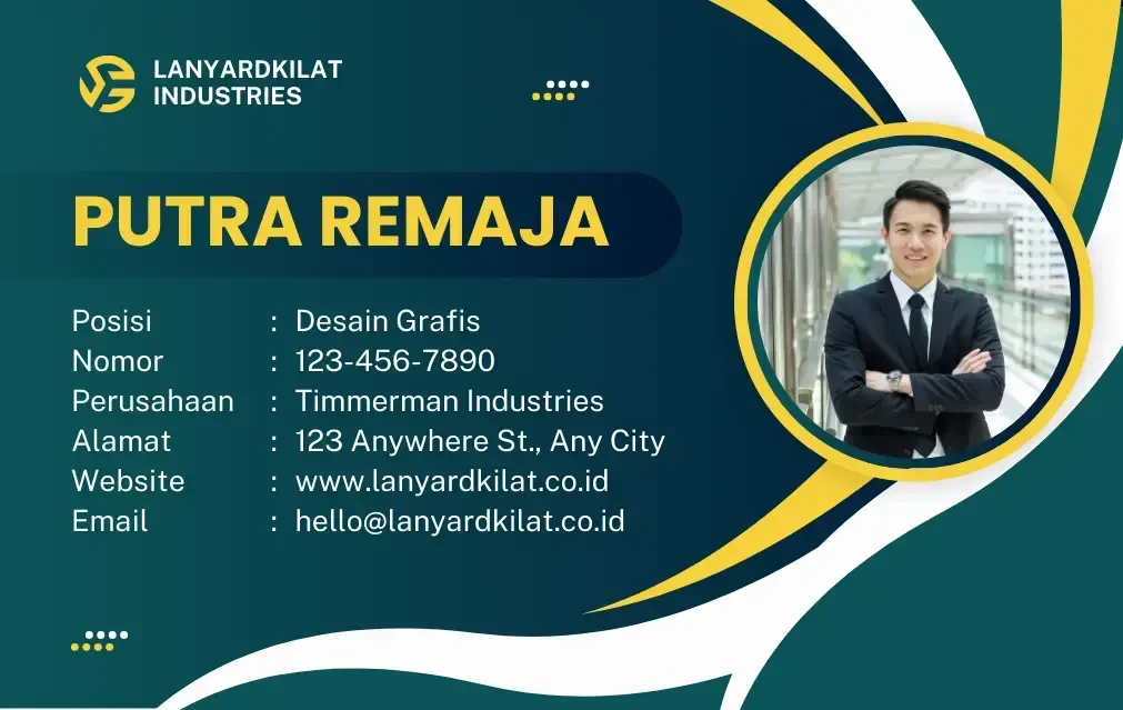 4 Contoh ID Card Perusahaan Keren dengan Berbagai Pilihan