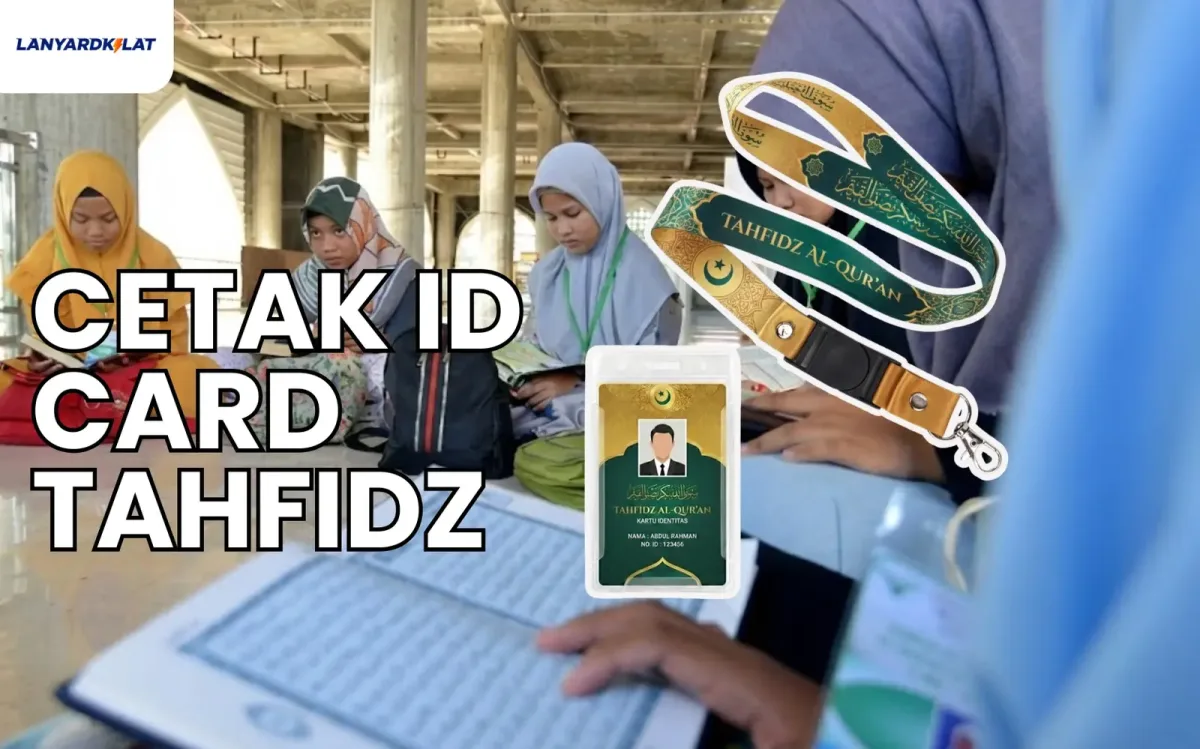 Cetak ID Card Tahfidz (PVC Berkualitas) Pasti Free Ongkir