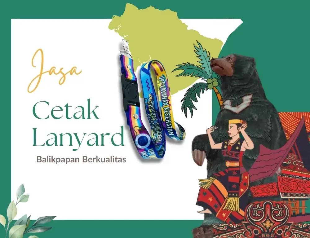 Lanyard Balikpapan, Cetak Tali ID Card Custom Full Color dengan Produksi Cepat