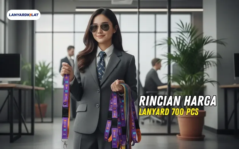 Rincian Harga Lanyard 700 Pcs: Lengkap dengan Pilihan Bahan dan Aksesoris
