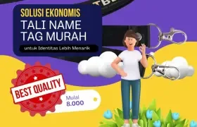 Tali Name Tag Murah: Solusi Membuat Identitas Lebih Terlihat
