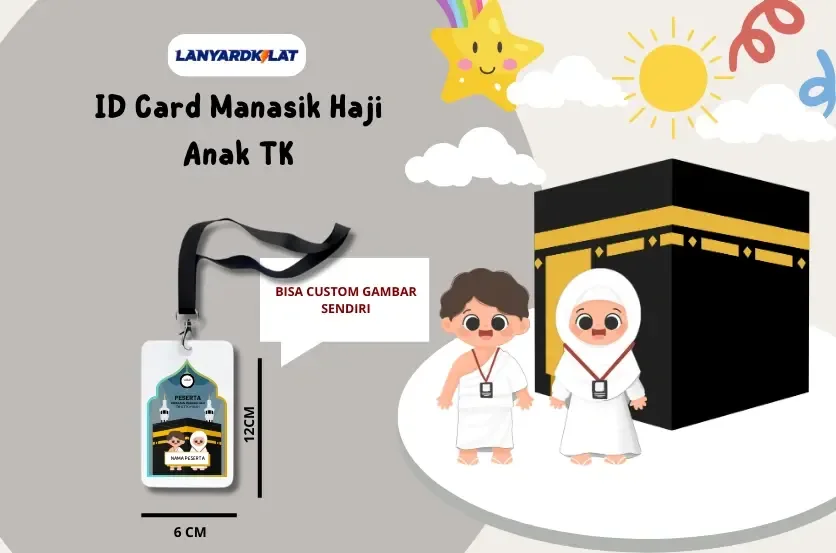 ID Card Manasik Haji Anak TK (+Cetak Eksklusif) Free Sample
