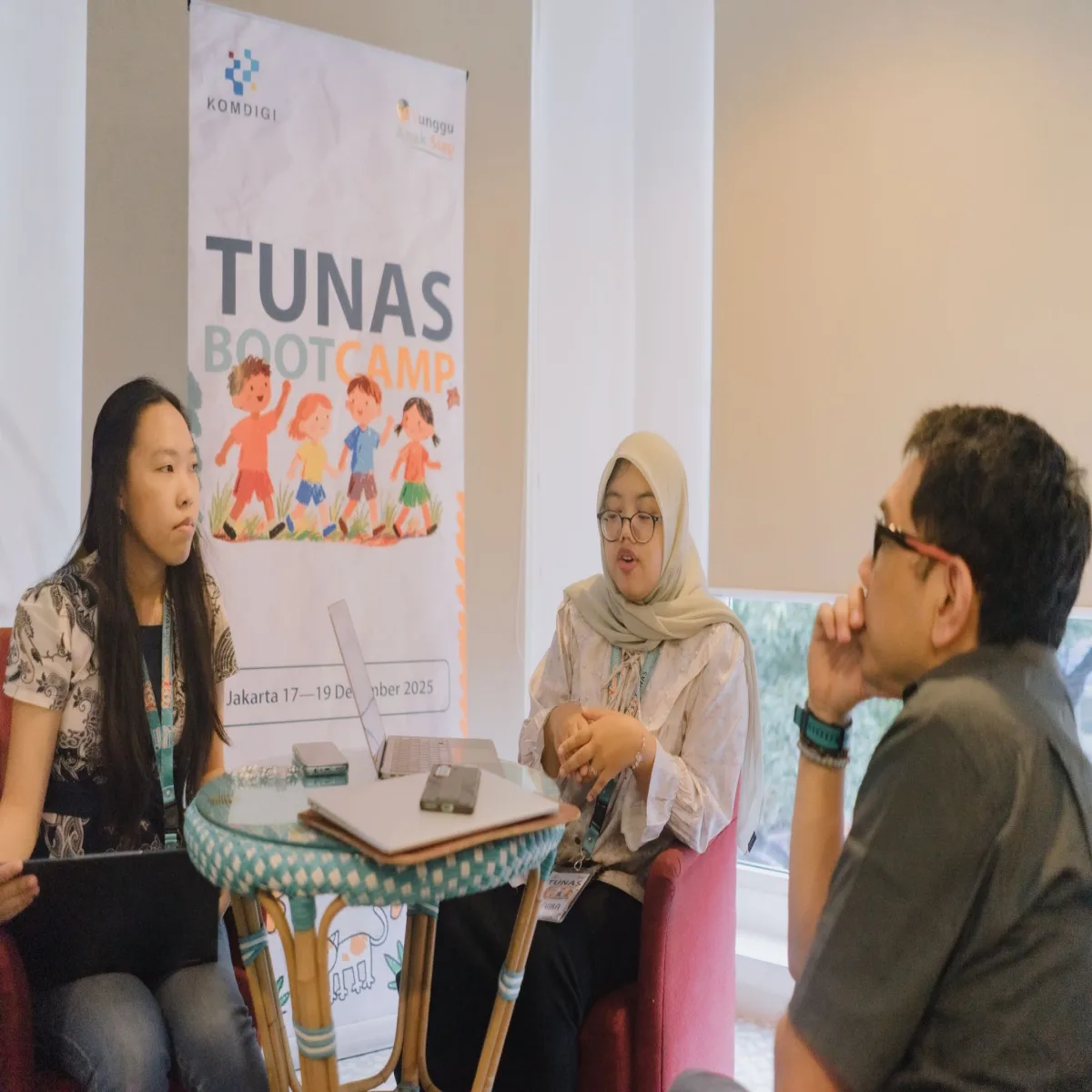 Lanyard Tunas Boots Camp Event Pelatihan Komdigi X CampaignPlus - foto 3