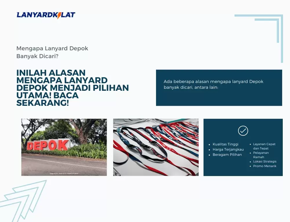 Alasan Memilih Lanyard Depok di LanyardKilat