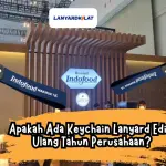 Apakah Ada Keychain Lanyard Edisi Ulang Tahun Perusahaan?